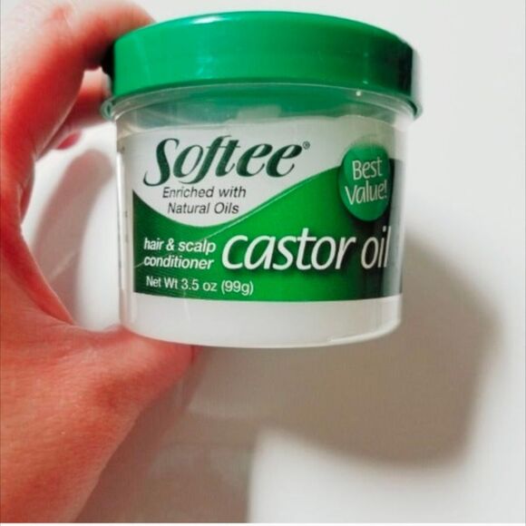 Softee Caster Oil Natural Hair Scalp Conditioner. 3oz NIB - Picture 2 of 6